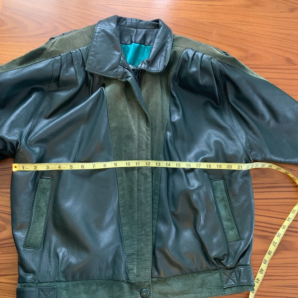 VINTAGE 90'S TO LEATHER FASHIONS LEATHER JACKET - Picture 3 of 16